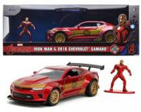 Iron Man & 2016 Chevrolet Camaro 1:32 - Marvel Avengers - Jada Toys