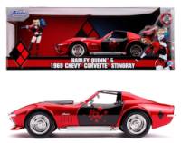 Harley Quinn & 1969 Chevy Corvette Stingray 1:24 - DC - Die-Cast Jada Toys