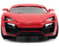 Lykan Hypersport Escala 1:24 - Fast and Furious 7 - Die-Cast Jada Toys