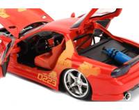 Orange JL5 Mazda RX-7 1:24 - Fast and Furious - Die-Cast Jada Toys