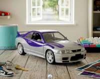 1995 Nissan Skyline GT-R (BCNR33) Escala 1:32 - Fast and Furious Tokyo Drift - Die-Cast Jada Toys