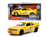 Nissan Skyline GT-R (BCNR33) Escala 1:32 - Fast and Furious - Die-Cast Jada Toys