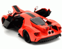 2017 Ford GT (Salmon) Escala 1:24 - Pink Slips - Die-Cast Jada Toys