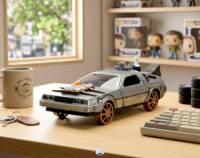 DeLorean Time Machine 1:32 - Back to the Future III - Die Cast Jada Toys
