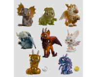 Chimeric Dragons (Cajita sorpresa) - Kaleidos Creative Blind Box Collective Figure