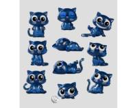 Catscan Glows in the Dark (Cajita sorpresa) - Kaleidos Creative Blind Box Collective Figure