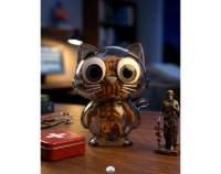 Catscan Bare Bones Glows in the Dark (Cajita sorpresa) - Kaleidos Creative Blind Box Collective Figure