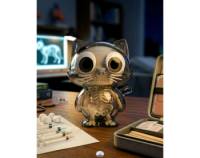 Catscan Bare Bones Glows in the Dark (Cajita sorpresa) - Kaleidos Creative Blind Box Collective Figure
