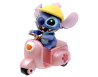 Stitch in Pink Motorcycle - Disney Lilo & Stitch Pullback Car Beast Kingdom