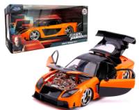 Han's Mazda RX-7 Escala 1:24 - Fast and Furious Tokyo Drift - Die-Cast Jada Toys