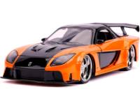 Han's Mazda RX-7 Escala 1:24 - Fast and Furious Tokyo Drift - Die-Cast Jada Toys