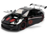 Darth Vader & Porsche 911 GT3 RS (992) Escala 1:24 - Star Wars - Die-Cast Jada Toys