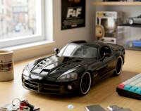 Letty´s Dodge Viper SRT 10 - Escala 1:32 - Fast and Furious - Die-Cast Jada Toys