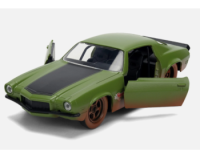 1973 Chevrolet Camaro Green (Dirty Version) - Escala 1:32 - Fast and Furious 4 - Die-Cast Jada Toys
