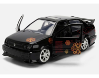 Volkswagen Jetta Black (Race Wars) - Escala 1:32 - Fast and Furious - Die-Cast Jada Toys