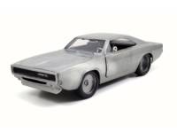 Dom´s Charger R/T Gris (Brillante) - Escala 1:32 - Fast and Furious - Die-Cast Jada Toys