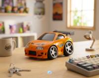 Brian's Toyota Supra (Escala 1:43) - Fast & Furious - Small Blocks Jada Toys