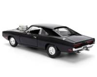 Dom's Dodge Charger R/T Escala 1:24 - Fast and Furious - Die-cast Jada Toys