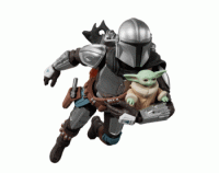 Din Djarin & Grogu (75805) - Star Wars: The Mandalorian & Grogu Champion Class - Blokees