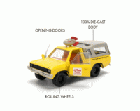 Pizza Planet Truck Escala 1:32 - Disney Pixar Toy Story - Die-Cast Jada Toys