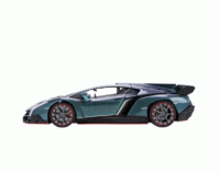 Lamborghini Veneno (Chamaleon Purple) Escala 1:24 - Pink Slips - Die-Cast Jada Toys