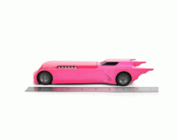 Batmobile (Pink) - Batman: The Animated Series Pink Slips - Die-Cast Jada Toys