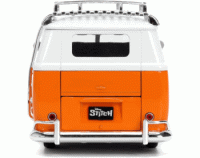 Stitch & 1961 Volkswagen Bus Escala 1:24 - Disney Stitch - Die-Cast Jada Toys