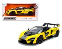 McLaren Senna 8-PAS Racing (Yellow Metallic Black Top) - Hyper-Spec Series Jada Toys