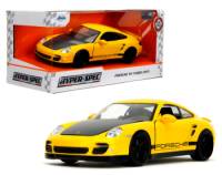 Porsche 911 Turbo (Yellow/Black) - Hyper-Spec Series Jada Toys