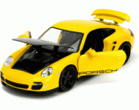 Porsche 911 Turbo (Yellow/Black) - Hyper-Spec Series Jada Toys