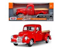 1940 Ford Pickup (Escala 1:24) - Timeless Legends Die-Cast MotorMax