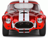 Shelby Cobra 427 MKII Red Metallic (1965) (Escala 1:18) - Die-Cast Solido