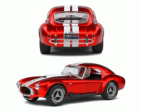 Shelby Cobra 427 MKII Red Metallic (1965) (Escala 1:18) - Die-Cast Solido