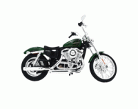 Motocicleta Harley-Davidson 1200v 2013 XL Seventy Two Escala 1:12 - Die-Cast Maisto