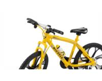 Bicycle (Yellow) Escala 1:8 - Die-Cast Mountain Metal Bike