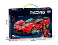 Speed Racing (Auto transformable) K2153 -Mecha Racing Car - Model Kit MiNGDi