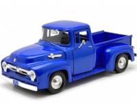 1956 Ford F-100 PickUp (BLUE) (Escala 1:24) - Timeless Legends - Die-Cast Motor Max