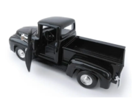 1956 Ford F-100 PickUp (BLACK) (Escala 1:24) - Timeless Legends - Die-Cast Motor Max