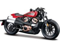 Motocicleta Harley-Davidson Custom 2024 Sporter S (Escala 1:12) - Die-Cast Maisto