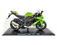 Motocicleta Kawasaki Ninja ZX-10R (Escala 1:12) - Die-Cast Maisto