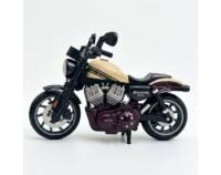 Motocicleta Chopper Black & Sand (Escala 1:14) - Die-Cast ZXY Candy Toys