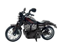 Motocicleta Chopper Black & Cherry (Escala 1:14) - Die-Cast ZXY Candy Toys