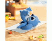 Stitch Aterciopelado (Cajita Sorpresa) - Disney "Energy Yoga" Blind Box Top Toy