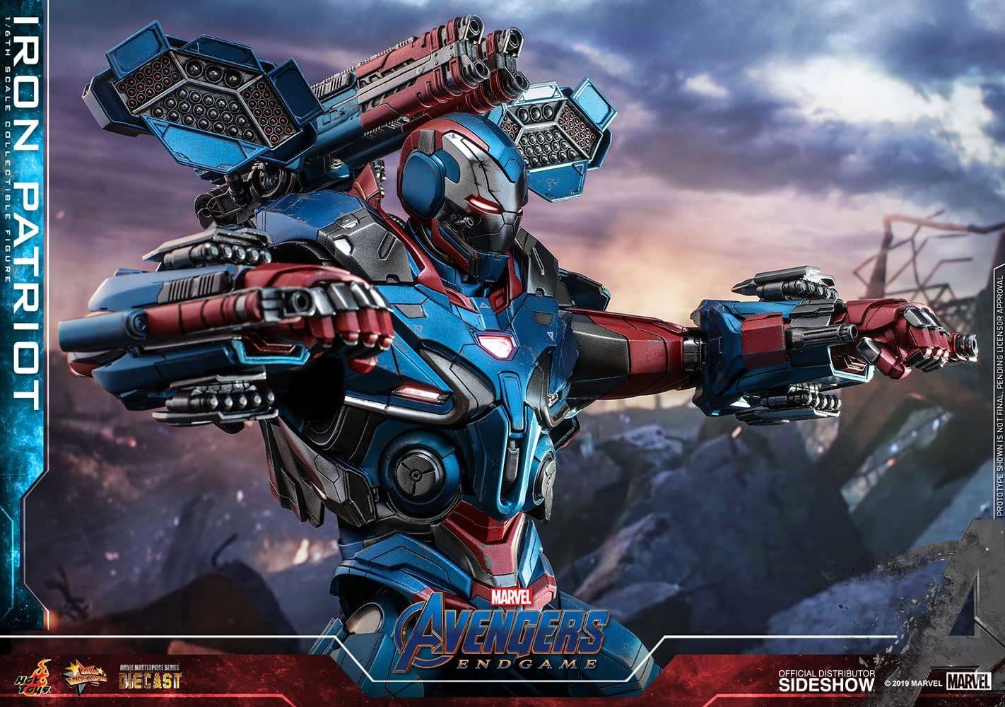 El Regreso del Coronel: Iron Patriot (Endgame) de Hot Toys – Una Obra Maestra en Diecast